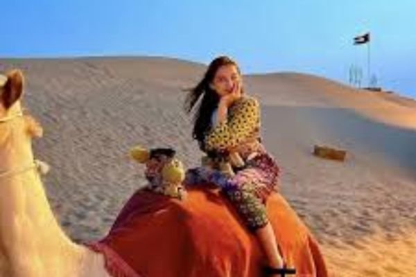 Desert safari camp with cultural shows